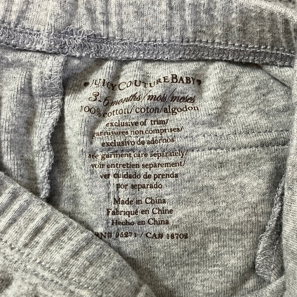 Baby juicy couture footed pants - Picture 2 of 4